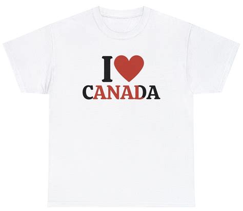 I Love Canada Anal Tee